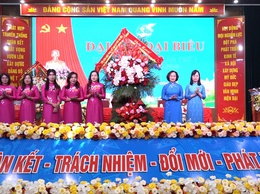 Hội Liên hiệp phụ nữ xã Mỹ Đức tổ chức thành công Đại hội đại biểu lần thứ I, nhiệm kỳ 2025-2030