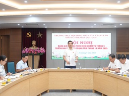 HĐND xã Gia Lâm đánh giá kết quả thực hiện nhiệm vụ tháng 9 triển khai nhiệm vụ trọng tâm tháng 10/2025.