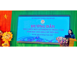 Sở Giáo dục - Đào tạo Hà Nội tổ chức Hướng dẫn nhiệm vụ trọng tâm đầu năm học 2025-2026 các trường tiểu học
