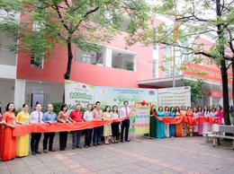 Trường THCS Long Biên ra mắt mô hình Trường học “Sáng - Xanh - Sạch - Đẹp”