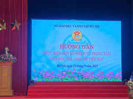 SỞ GIÁO DỤC VÀ ĐÀO TẠO HÀ NỘI:  HƯỚNG DẪN 
THỰC HIỆN NHIỆM VỤ CHUYÊN MÔN NĂM HỌC 2025 - 2026 CẤP TIỂU HỌC 