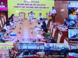 Cử tri xã Thanh Trì, Thanh Oai, Bình Minh kiến nghị về hạ tầng, đất đai, giáo dục với Đoàn đại biểu Quốc hội - TP.Hà Nội.