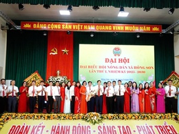 Hội Nông dân xã Hồng Sơn “Đoàn kết - Hành động - Sáng tạo - Phát triển” xây dựng quê hương giàu đẹp, văn minh, hiện đại