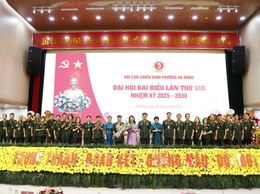 Đại hội đại biểu Hội CCB phường Hà Đông lần thứ VIII, nhiệm kỳ 2025- 2030