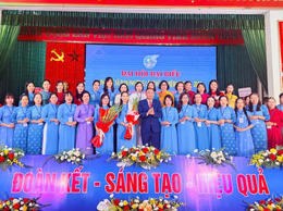 Đại hội Đại biểu Hội LHPN xã Đan Phượng lần thứ I, nhiệm kỳ 2025-2030.