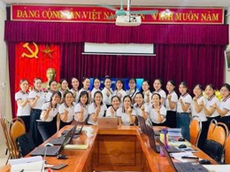 Xã Trung Giã - Hiệu quả từ phong trào Bình dân học vụ số trong các trường học