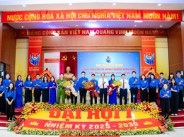 ĐẠI HỘI ĐẠI BIỂU ĐOÀN TNCS HỒ CHÍ MINH PHƯỜNG VĨNH HƯNG LẦN THỨ I, NHIỆM KỲ 2025 – 2030 