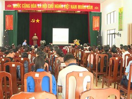 UBND xã Phúc Lộc tổ chức Hội nghị tuyên truyền, hướng dẫn hoạt động phòng chống dịch sốt xuất huyết