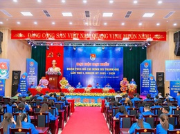 Phiên làm việc thứ nhất Đại hội đại biểu Đoàn TNCS Hồ Chí Minh xã Thanh Oai lần thứ I, nhiệm kỳ 2025-2030