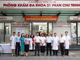 TRẠM Y TẾ PHƯỜNG CỬA NAM TỔ CHỨC CÁC HOẠT ĐỘNG CHĂM SÓC SỨC KHỎE NGƯỜI CAO TUỔI NĂM 2025