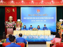 Đại hội đại biểu Đoàn TNCS Hồ Chí Minh phường Hoàn Kiếm lần thứ I - Tuổi trẻ tiên phong - chuyển đổi số, sáng tạo, vì cộng đồng