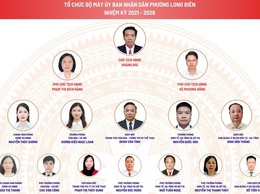 Tổ chức bộ máy Ủy ban nhân dân phường Long Biên nhiệm kỳ 2021-2026