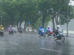 Hà Nội ngày 29/9: có mưa vừa, mưa to và dông, cục bộ có nơi mưa rất to