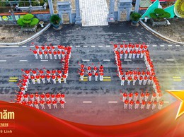 Sôi động chương trình đồng diễn dân vũ chào mừng Quốc khánh 2/9 tại xã Mê Linh