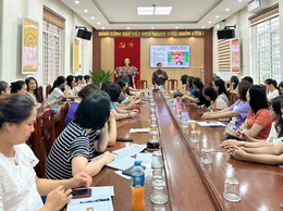 Trường Tiểu học Yên Sở tổ chức tập huấn giao tiếp ứng xử cho toàn thể cán bộ giáo viên, nhân viên nhà trường