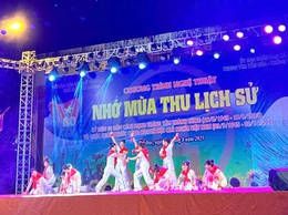 Ấn tượng chương trình nghệ thuật chào mừng 80  năm ngày Quốc khánh 2-9 tại xã Mỹ Đức