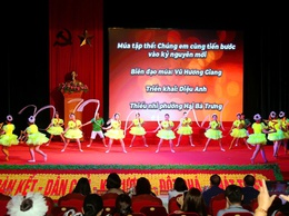 Phường Hai Bà Trưng tham gia Hội thi “Thiếu nhi Thủ đô tuyên truyền sách và Ca khúc măng non”  với chủ đề “Việt Nam quê hương em”