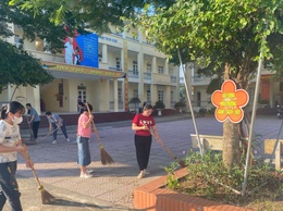 Các trường học trên địa bàn xã Chương Dương tích cực chuẩn bị cho năm học mới