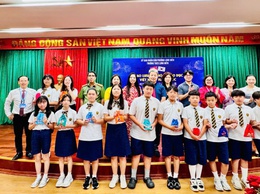 Trường THCS Long Biên tổ chức giao lưu văn hóa - ngôn ngữ với Trường Tiểu học Daeseong (Cheongju, Hàn Quốc)