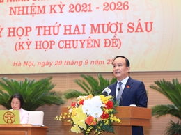 Bế mạc kỳ họp thứ hai mươi sáu HĐND thành phố Hà Nội khóa XVI