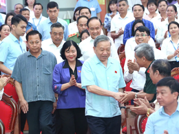 Tổng Bí thư Tô Lâm tiếp xúc cử tri 9 xã (Hà Nội) trước Kỳ họp thứ 10, Quốc hội khóa XV