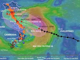 UBND xã Hoài Đức tập trung ứng phó với siêu bão số 10 Bualoi