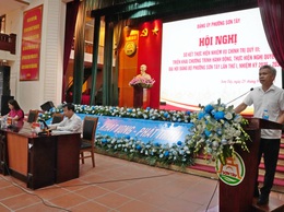 Sơn Tây sơ kết công tác quý III, triển khai nhiệm vụ trọng tâm quý IV năm 2025