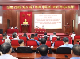 Xã Phú Xuyên tổ chức hội nghị tiếp xúc, đối thoại giữa người đứng đầu cấp ủy, chính quyền với MTTQ và nhân dân trên địa bàn xã.