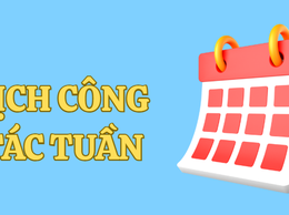 LỊCH CÔNG TÁC TUẦN CỦA LÃNH ĐẠO TRUNG TÂM (Từ ngày 29/09/2025 đến ngày 03/10/2025)