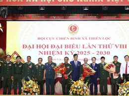 ĐẠI HỘI ĐẠI BIỂU HỘI CỰU CHIẾN BINH XÃ THIÊN LỘC LẦN THỨ VIII, NHIỆM KỲ 2025 - 2030