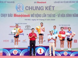 Chung kết Giải chạy Báo Hànộimới mở rộng lần thứ 50 - Vì hòa bình năm 2025