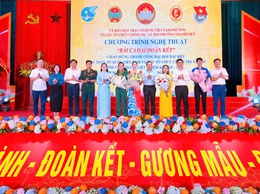 Đặc sắc chương trình văn nghệ chào mừng Đại hội đại biểu MTTQ Việt Nam và các tổ chức chính trị xã hội phường nhiệm kỳ 2025–2030