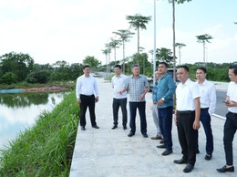 HĐND xã khảo sát việc thực hiện mời gọi đầu tư Nhà máy xử lý rác thải
