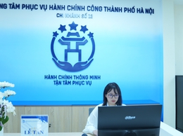 Hà Nội thí điểm tái cấu trúc quy trình nghĩa vụ tài chính đất đai trên môi trường điện tử