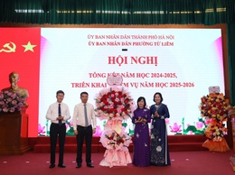 Phường Từ Liêm tổ chức Hội nghị tổng kết năm học 2024 - 2025, triển khai nhiệm vụ năm học 2025 - 2026
