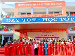 Phường Tùng Thiện tưng bừng khai giảng năm học mới 2025-2026