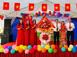 Trường Mầm non và Tiểu học Phú Mãn khai giảng năm học mới 2025-2026