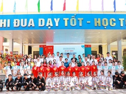 Trường THCS Hoàng Văn Thụ tưng bừng khai giảng năm học 2025-2026