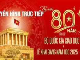 Lễ khai giảng đặc biệt của 1,7 triệu thầy, cô và gần 30 triệu học sinh, sinh viên