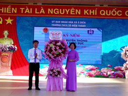 Trường THCS Tô Hiến Thành kỷ niệm 80 năm truyền thống ngành giáo dục và khai giảng năm học mới 2025 - 2026