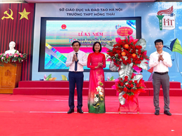 Trường THPT Hồng Thái tổ chức Lễ kỷ niệm 80 năm truyền thống ngành Giáo dục và khai giảng năm học mới