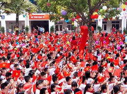 Hà Nội ngày 05/9: Học sinh Thủ đô khai giảng trong thời tiết đẹp