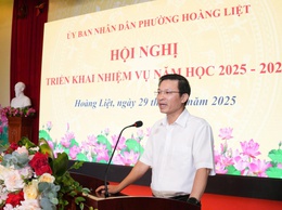 Phường Hoàng Liệt tổ chức Hội nghị triển khai nhiệm vụ 
năm học 2025 - 2026