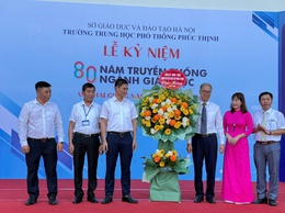 Không khí khai giảng rộn ràng tại các trường học trên địa bàn xã Phúc Thịnh