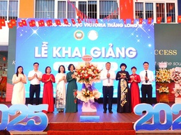 Niềm vui ngày hội khai trường của học sinh xã Bình Minh