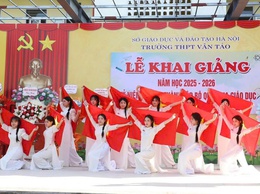 Lễ Khai giảng năm học mới tại các trường học trên địa bàn xã Hồng Vân