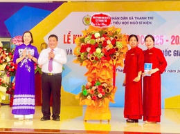Xã Thanh Trì: Rộn ràng ngày khai giảng năm học mới