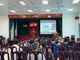 Xã Tam Hưng tổ chức tập huấn kiến thức, kỹ năng số cho Tổ chuyển đổi số cộng đồng