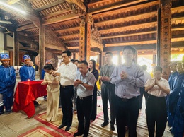 LÃNH ĐẠO ĐẢNG ỦY – HĐND – UBND XÃ DỰ LỄ HÓA CỦA THÀNH HOÀNG LÀNG THÔN YÊN NINH