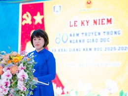RỘN RÀNG NGÀY KHAI GIẢNG NĂM HỌC 2025 – 2026: TIẾP BƯỚC TRONG KỶ NGUYÊN VƯƠN MÌNH CỦA ĐẤT NƯỚC